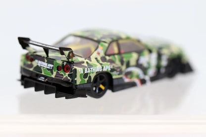 MiniGT 831 1/64 Scale ‌LB-ER34 LBWK A Bathing Ape Crossover Diecast Alloy Toy Car Models for collection Gift