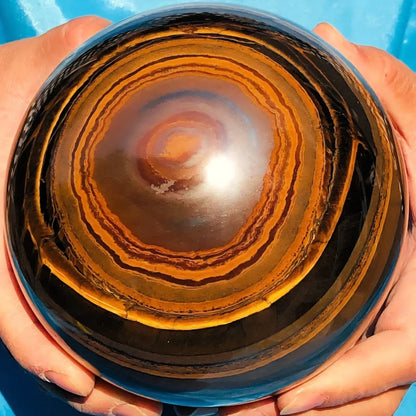 Large!Natural Formed!Iron Tiger Eye   Ball,Quartz Crystal Tiger Eye Ore Polishing Ball,Mineral, Reiki, Healing Ball