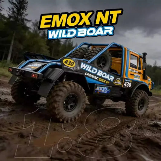 2026 Sell Well CROSSRC Emox Nt Wild Boar 1/8 Rc Car Brushless 4wd Rc Crawler Truck Emoxnt Mud Terrain Rally Off Road Vehicle