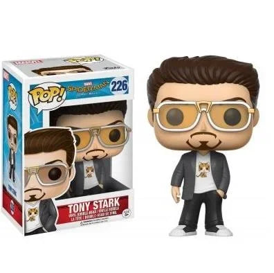 Funko POP The Avengers Tony Stark 225 Black Widow 454 Iron Man 304 Thanos Black Panther Thor Spiderman Figure Model Toy Kid Gift