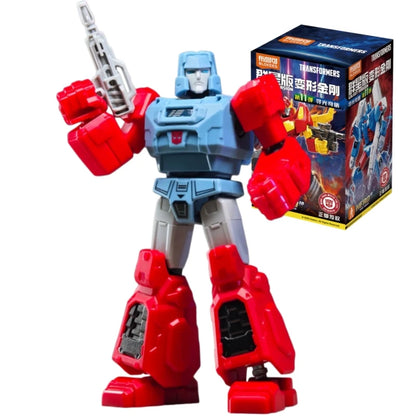 BLOKEES Building Blocks Man Transformers Star Edition 11th Bullet Splicing Movable Model Ornament Toy Collection Gift