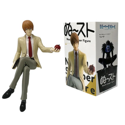 Death Note Anime 8-16cm Figure L Lawliet Ryuk Holding Apple Model for Halloween Ornament Figurine Fans Collection Christmas Gift
