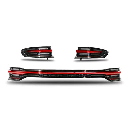 For Porsche Macan 95B 2014-2023 Headlamp Assembly Upgrade to 2023 Matrix Style PDLS Laser LED Headlights Plug & Play Light Kit