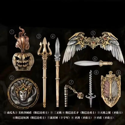 Original Logo 2026 Black Knight Crusade Magnetic Detachable Metal Figurine Desktop Decoration Figurine Cultural Creative Souveni