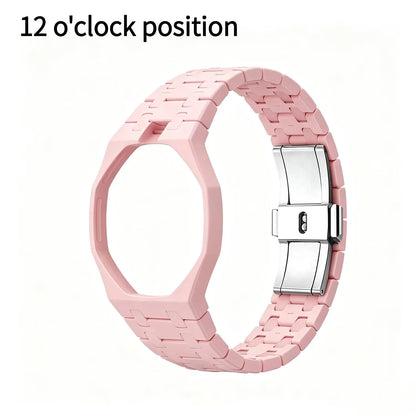 Bioceramic Bracelet Royal Pop Strap for swatch ,ceramic belt case,40mm Sport Wristband adapter