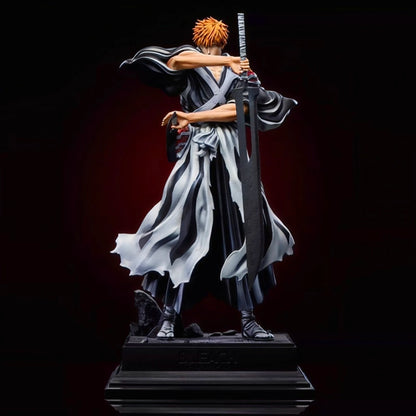 35cm 13.7 inch Anime Kurosaki Ichigo Action Figures Pvc Statue Desktop Ornamen Collection Statue Model Decoration Room Toys Gift