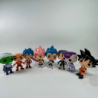 8 Styles Dragon Ball Funko POP Figures Goku Black Rose Piccolo Trunks Collectible Anime Desktop Decor Gift
