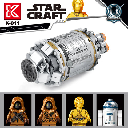 Limited Edition Star Wars Elite Clone Troop and Assault Robot 9488 with Mannequin Boy Assembled Model
