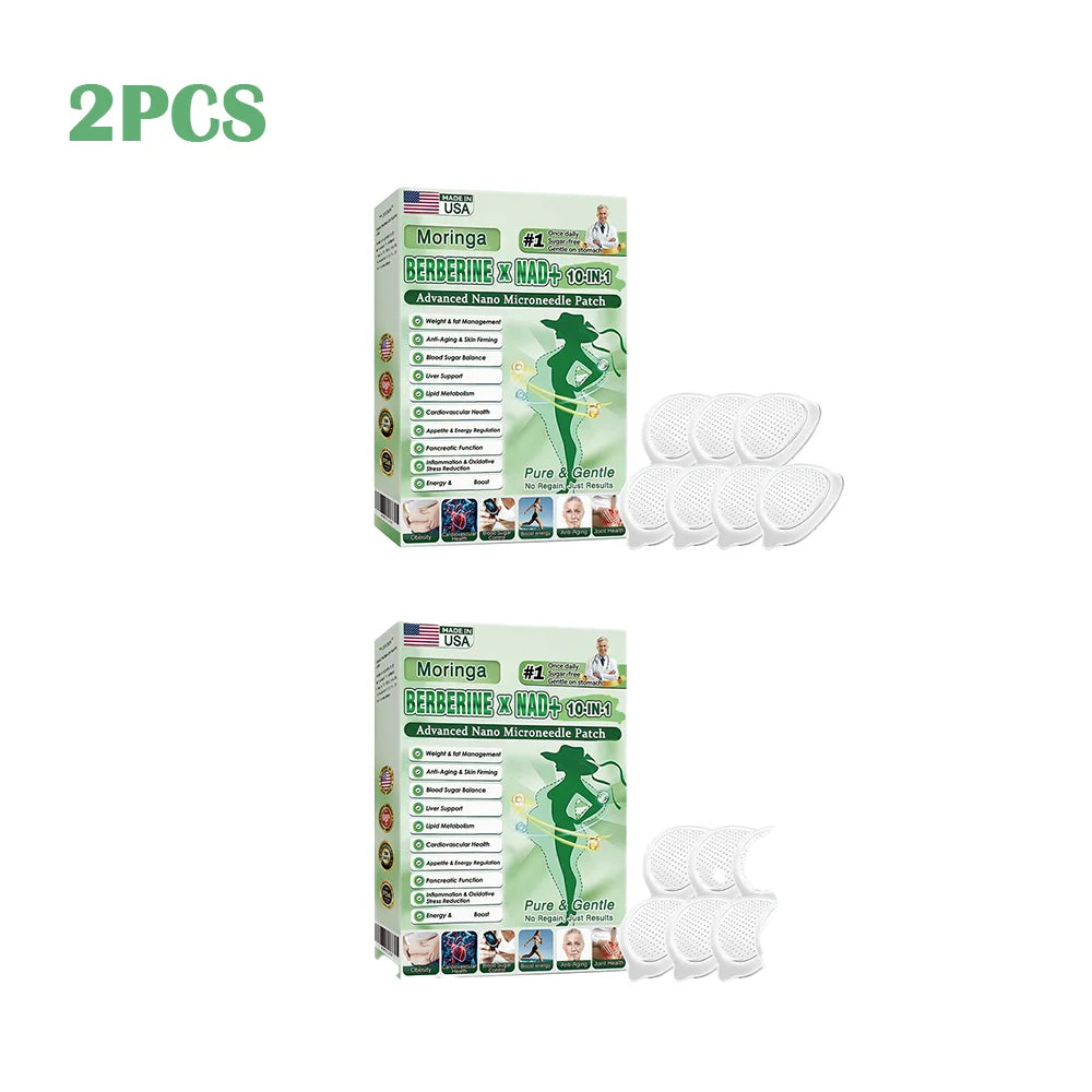 Moringa Slimming Micro-needle Patch Gentle Refreshing Breathable Skin-conforming Daily Portable Skin-friendly Body Shaping Care