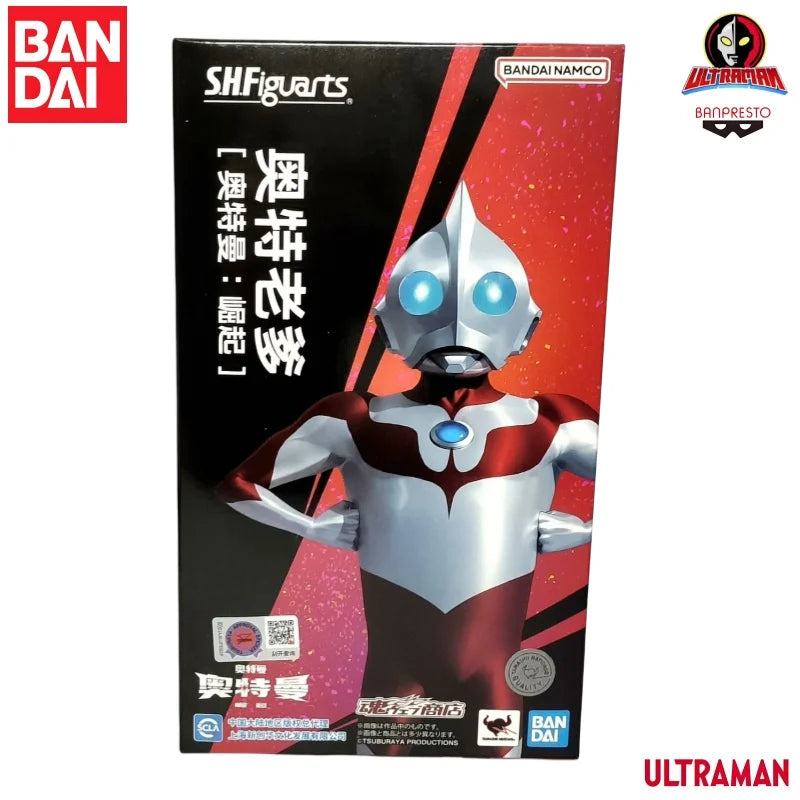 Bandai Original In Stock SHFiguarts Anime Ultraman Ultradad Ultraman Riseing Model Brand New Boxed Premium Bandai Soul Series