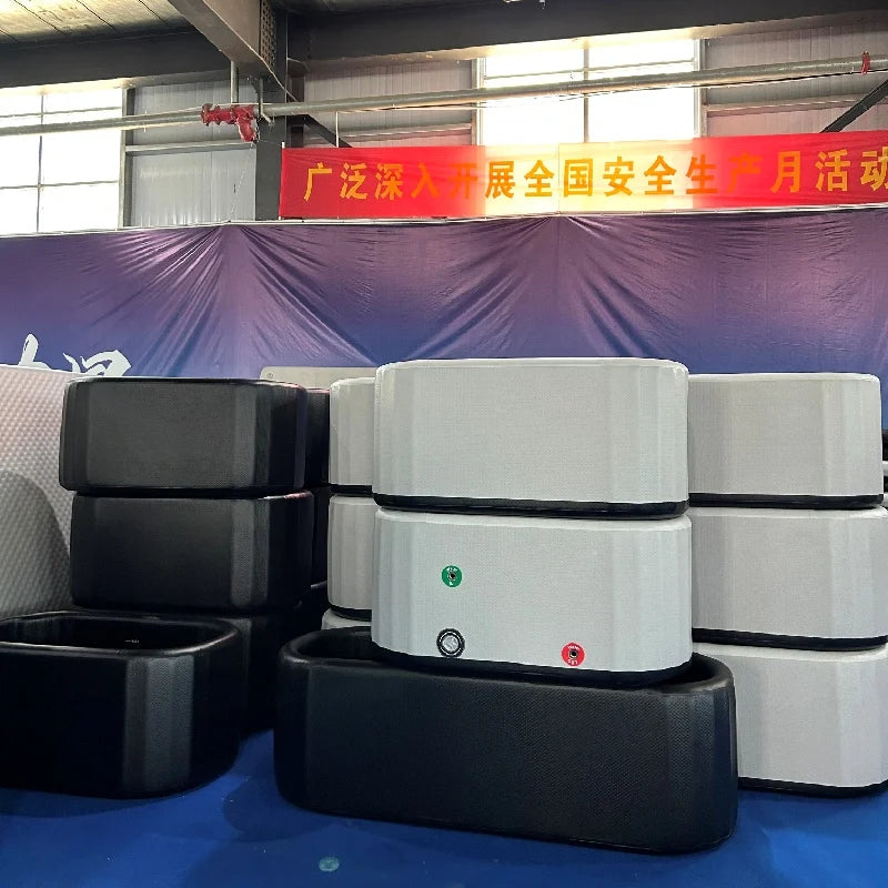 OHO High Quality Durable Dropstitch Inflatable Ice Bath Tub Cold Plunge Pool