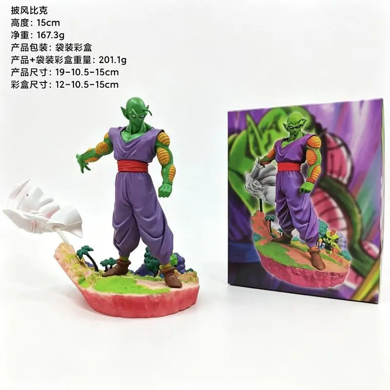 Dragon Ball Z Anime Figures Caped Piccolo 15cm Action Figures Model Pvc Collection Toys Gift