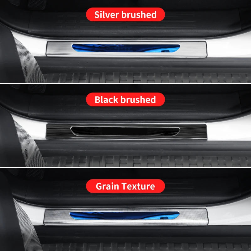 For 2024-2027 Toyota Land Cruiser Prado LC250 J250 Stainless Steel Exterior Door Sill Protector Anti Scratch Wear Resistant Trim