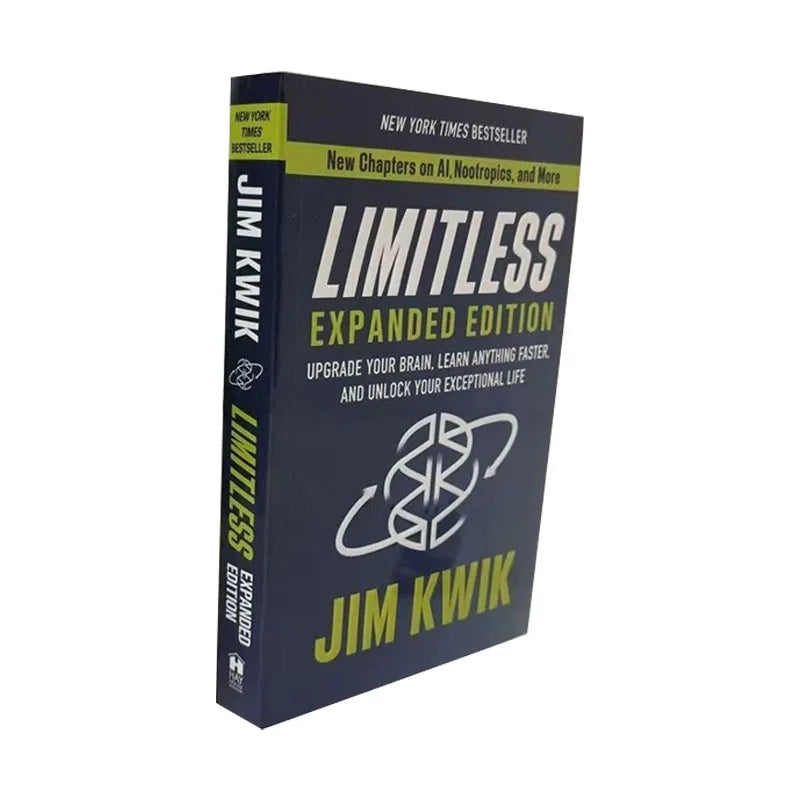 Limitless Expanded Edition by Jim Kwik - Upgrade Your Brain Learn Anything Faster Self Help Book