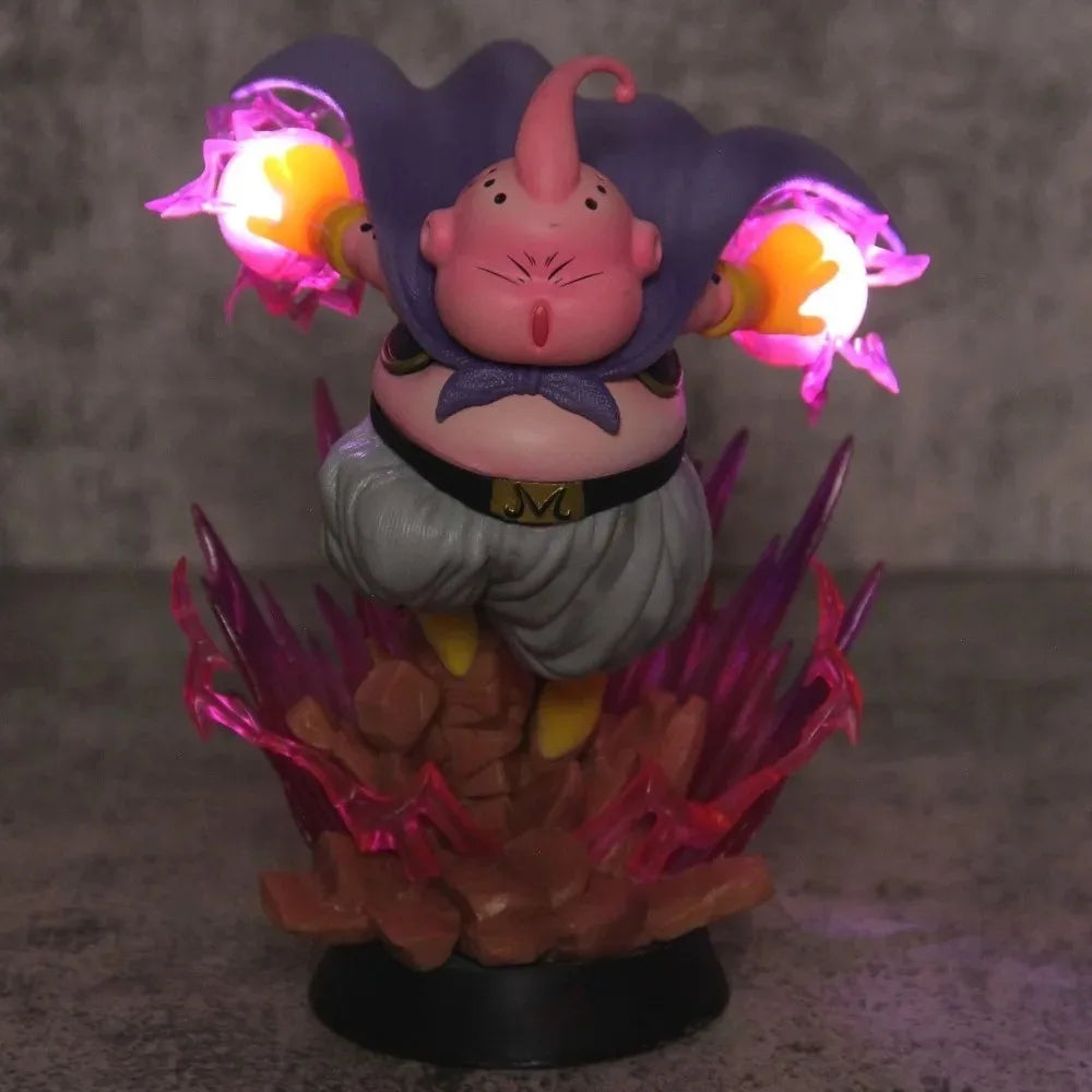 18cm Anime Figures Fireball Majin Buu Dragon Ball Anime Figures Pvc Statue Desktop Ornamen Collection Model Toys Gifts