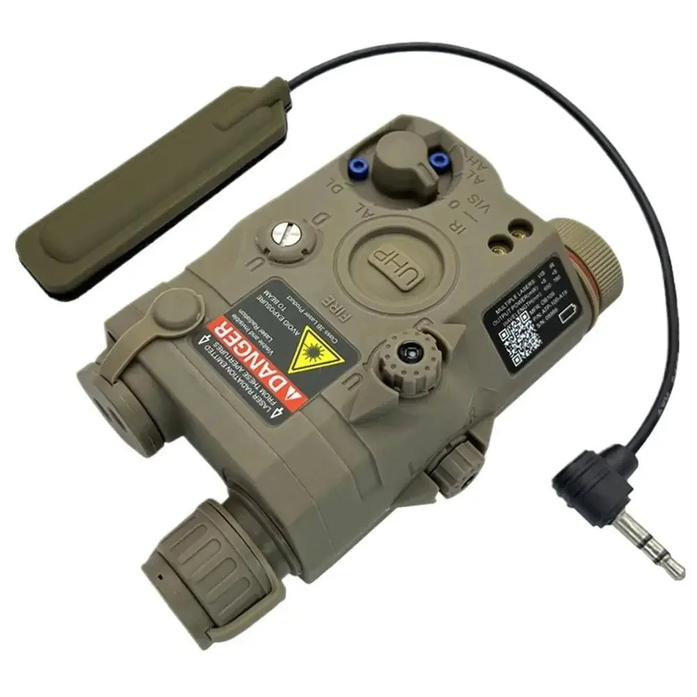 PEQ15 Red Green Dot IR Laser Sight UHP Weapon Gun Light Tactical LED Flashlight White Scout Lamp Outdoor Hunting Fit 20MM Rail