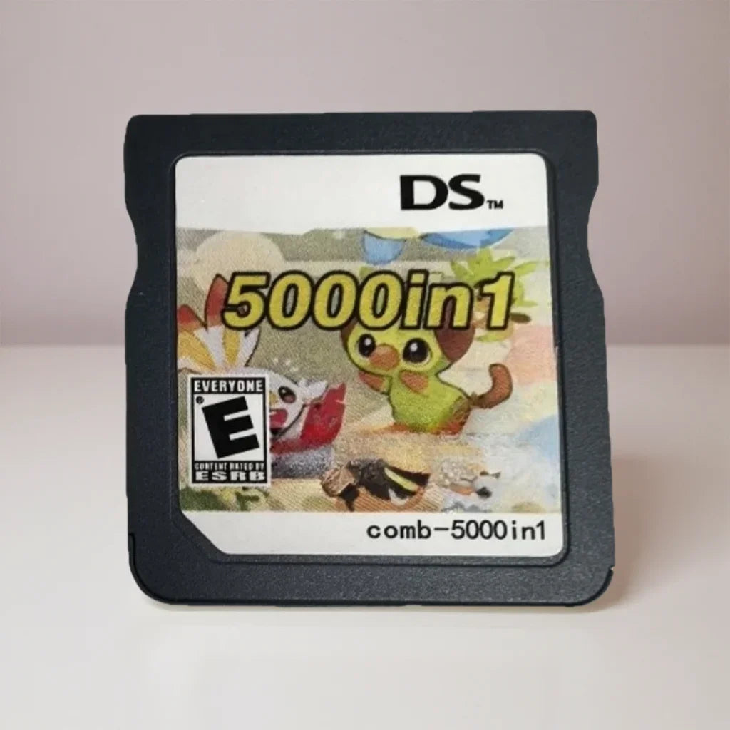 NDS Video Game Cartridge DS 486in1, 482in1, 4300in1, 500in1, 520in1, 23in1 5000in1 New Version NDS English Game Card