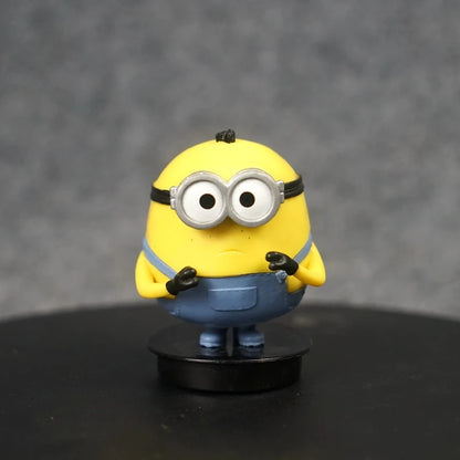 Cartoon Despicable Mes Agnes Gru Miniones Dave Stuart Action Figures Model Toys Cute Yellow Doll Desktop Ornaments ren Gift
