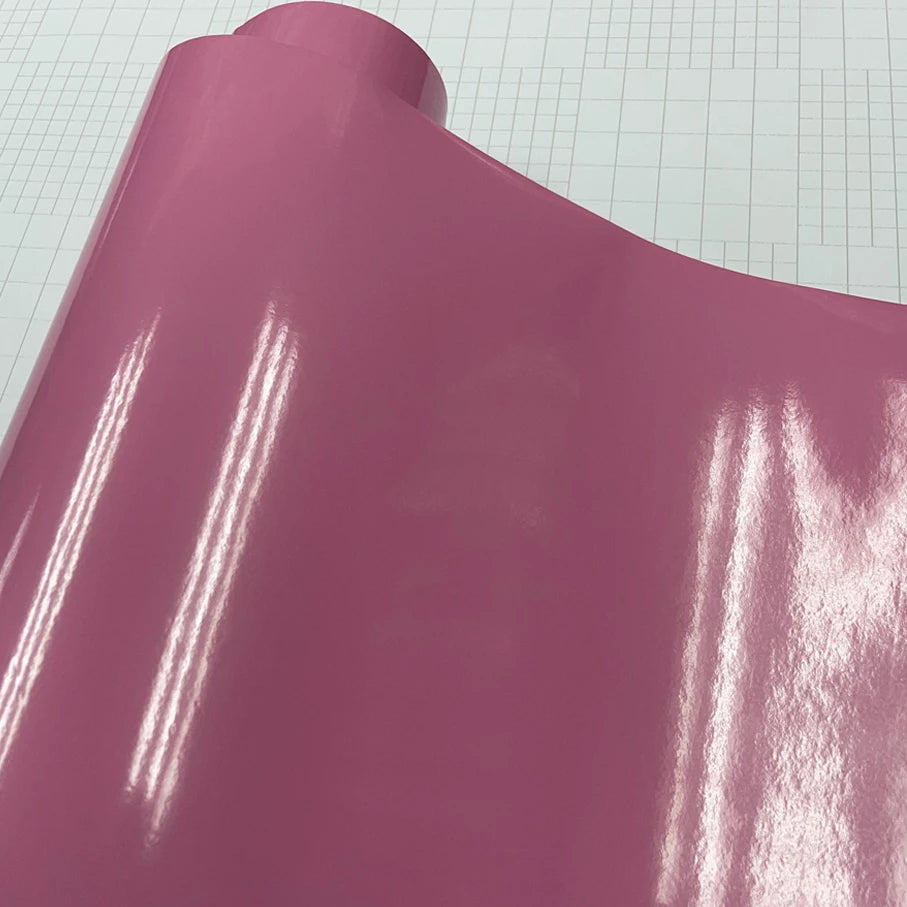 40CM/50CM/58CM x152CM Glossy Pink Vinyl Film Car Decal Wrap Sticker for Car Hood Roof Motorcycle Sticker