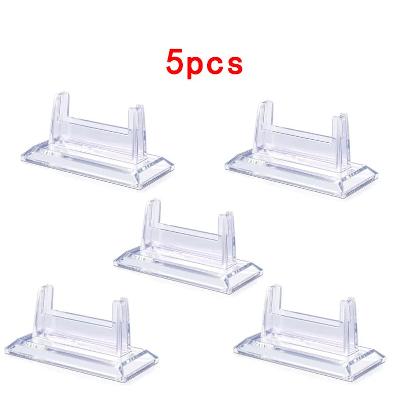 Set 35PT Card Holder Magnetic Acrylic Support Protectors Hard Plastic Sleeves Trading Display Case Baseball Football Sport Cards