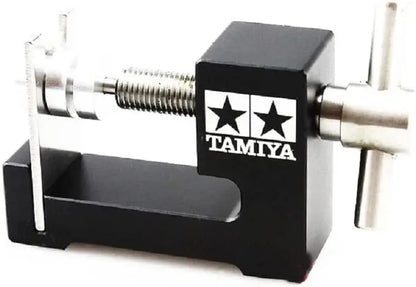Aluminum Alloy 4WD Tire Installer Large/Small Bearing Top Rail Tyre Wheel Mounting Device Tool for RC Tamiya Mini 4WD RacingCar