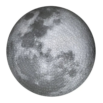 1000pcs Giant Space Moon Earth Puzzle Matte Surface Dustproof Adult Puzzle Starry Sky Plane Puzzle Wall Decoration Gift
