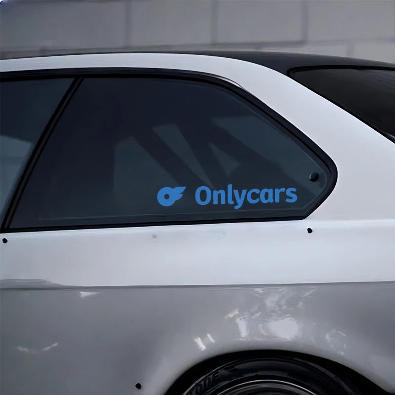 'Only Cars' Funny Decal, Creative & Fashion Decal With High Quality For Your Love Cars! Good Car Exterior Decoration!