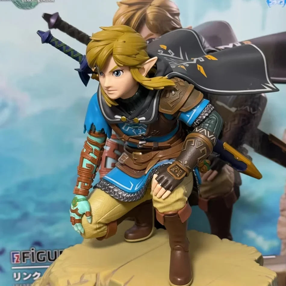 Hot the legend of zelda anime figure link treasure box monster anime figure toys action statuette model collection doll toy gif