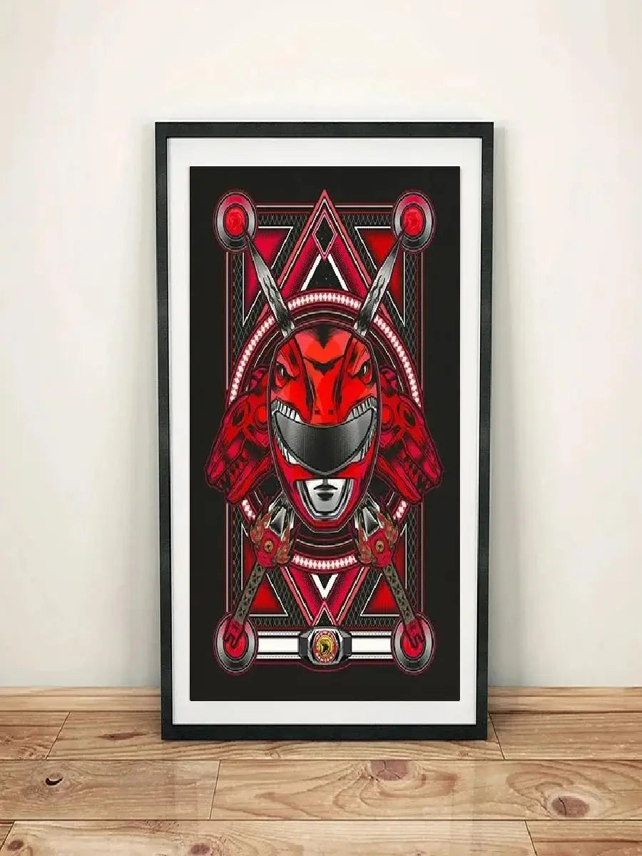 Classic Anime Power Ranger Canvas Painting  Modern Art Print for Living Room Wall Decor  Home Decoration Poster  Prints  Decor