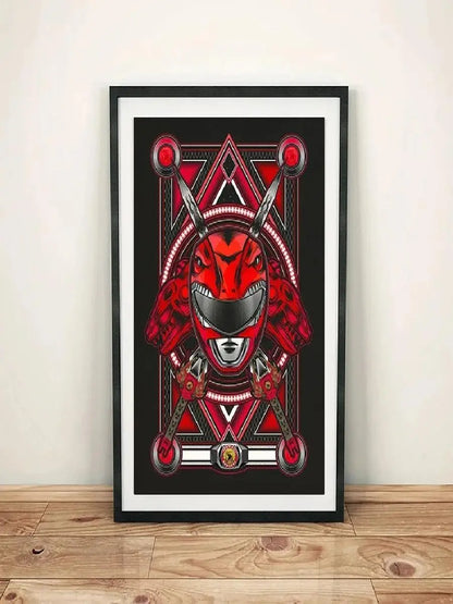 Classic Anime Power Ranger Canvas Painting  Modern Art Print for Living Room Wall Decor  Home Decoration Poster  Prints  Decor
