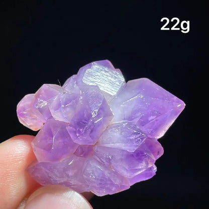 100% Natural Amethyst Flower Clusters, Raw Stones, Mineral Specimens from Madagascar
