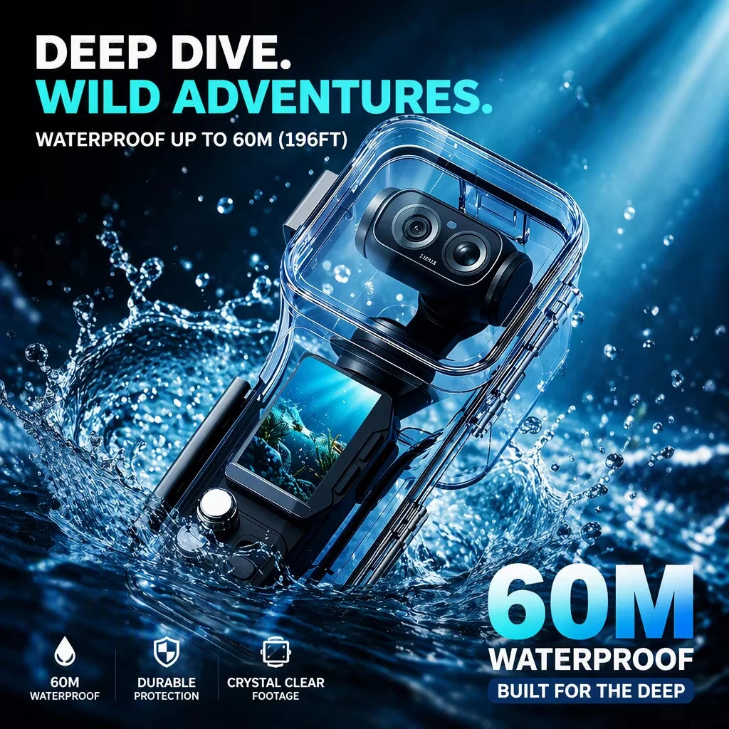 For Insta360 Luna Ultra Waterproof Housing Cover Underwater Protector Dive Case for Insta360 Luna Diving Shell Camera Accessorie