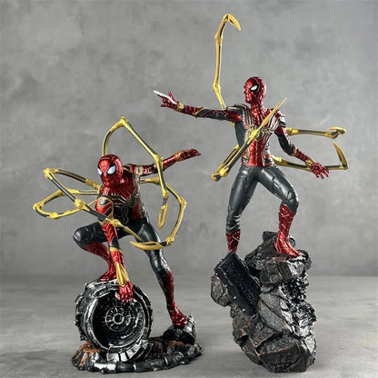 18cm Spiderman Action Figure Superhero Spider-Man Anime Figurines Collection Mini Model Toys Movie&Comic Merchandise Gifts
