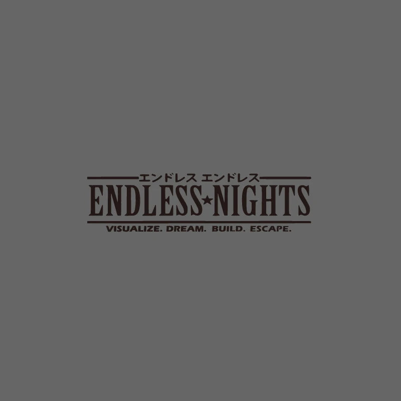 ENDLESS NIGHT JDM Car Window Decal Sticker Bumper Sticker, Windshield Banner, Body Modification Decorative Car Sticker