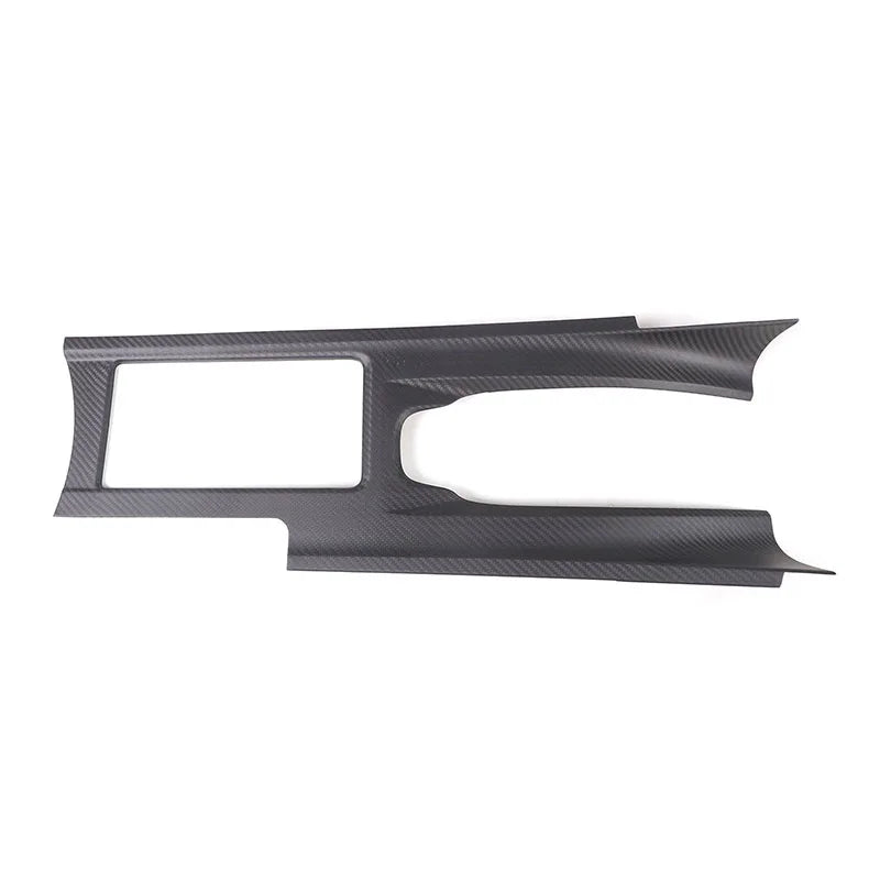 Real Carbon Fiber Car Center Console Gear Shift Panel Frame Trim Cover For Nissan GTR R35 2008-2016 LHD RHD Interior Accessories
