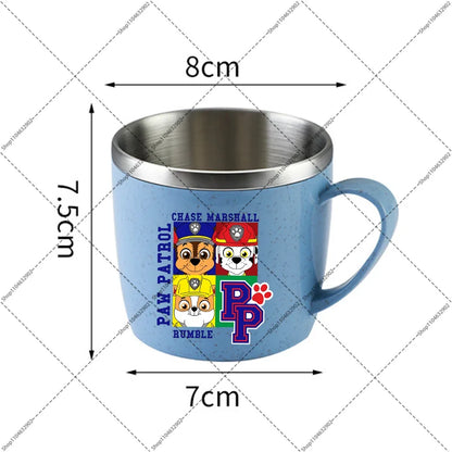 Paw Patrol Portable Stainless Steel Coffee Mug Chase Skye Cartoon Anime Pattern Printed Water Cup Household Couples Milk Cups