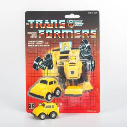 In Stock Transformers Toys US Version G1 84-86 KO Bumblebee Model Robot Collection Action Figure Toy Gift Hobby