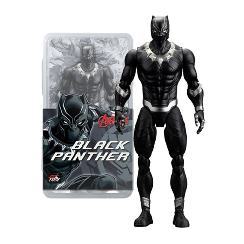 18CM Avengers Legends Figure ZDTDS Original Toy Set Spider Captain Miles Morales Thanos Ghost Iron Man Hulk Box Thor Falcon Doll