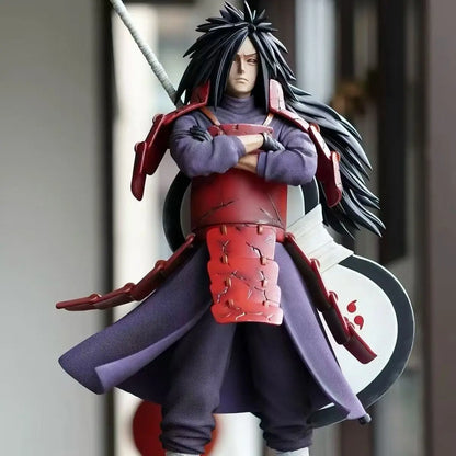 Uchiha Madara Peripheral figurine model table decoration, birthday gift, trendy toy scene decoration, car decoration