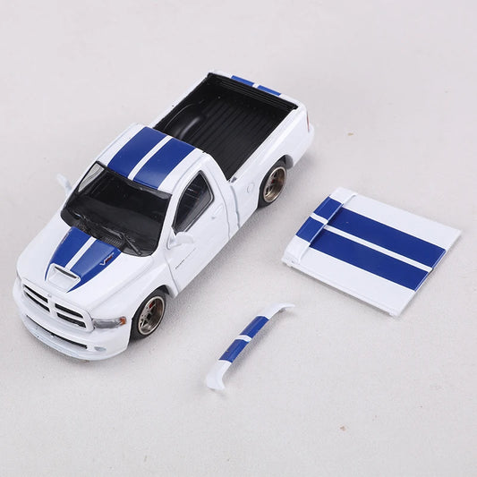 SHOOM 1:64 Dodge RAM SRT-10 Pickup truck Simulation die-cast alloy car model toy