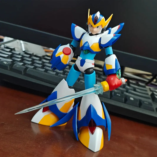 Rockman Kp701 X Fifth Form Falcon Armor Model Kit Action Figures Desktop Ornament Doll Mega Man Boy Toy Gift Collectible
