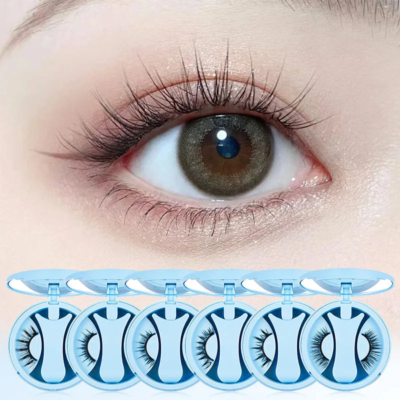 BQI magnetic adhesive false eyelashes are easy to wear and can be removed at any time. They give you natural-looking eyelashes.