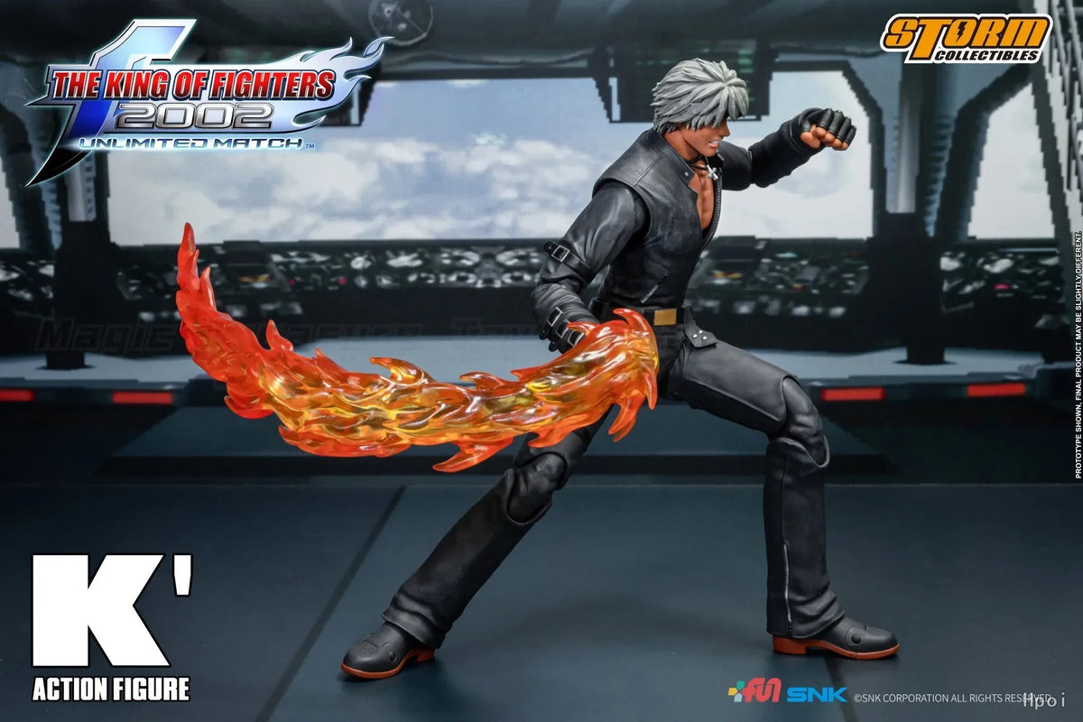 【MT】Storm Collectibles THE KING OF FIGHTERS 2002 UNLIMITED MATCH K DASH Action Figure Model Gift Toy Figure