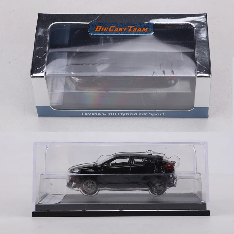 DCT 1:64 Toyota C-HR Black Hybrid GR Sport Alloy Model Car