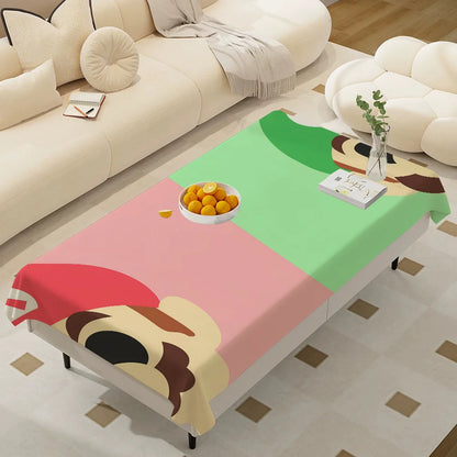 Hot Super Cool M-Mario Game Bros Waterproof Rectangle Tablecloth Fiesta Home Decor Dining Room Decor Reusable Party Supplies