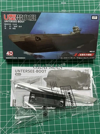 4D Assembled Ship Model Liaoning Battleship Modern Class Battleship Aircraft Carrier Model Military Warship Model Toy