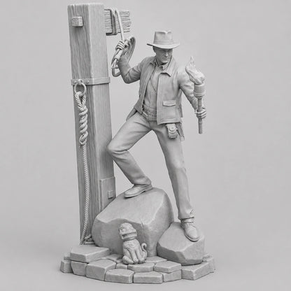 1/24 1/18 1/12 Jones Unpainted Unassembled 3D Printing Resin Model Garage Kits (Requires Painting and Assembly)