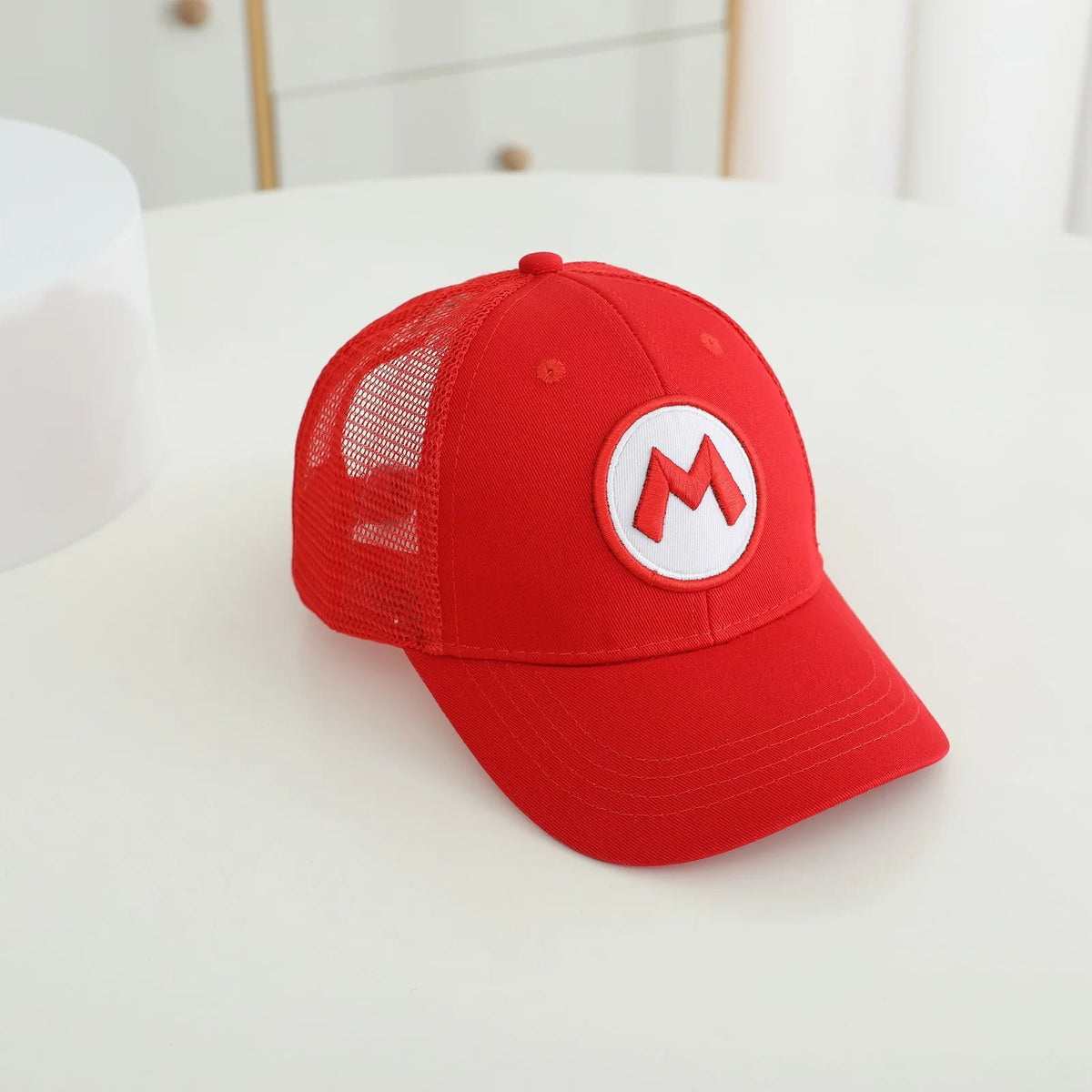 New Mushroom Yoshi Classic Character Baseball Cap Game Merchandise Unisex Adjustable Size Color Blocking Casual Fashion Gift