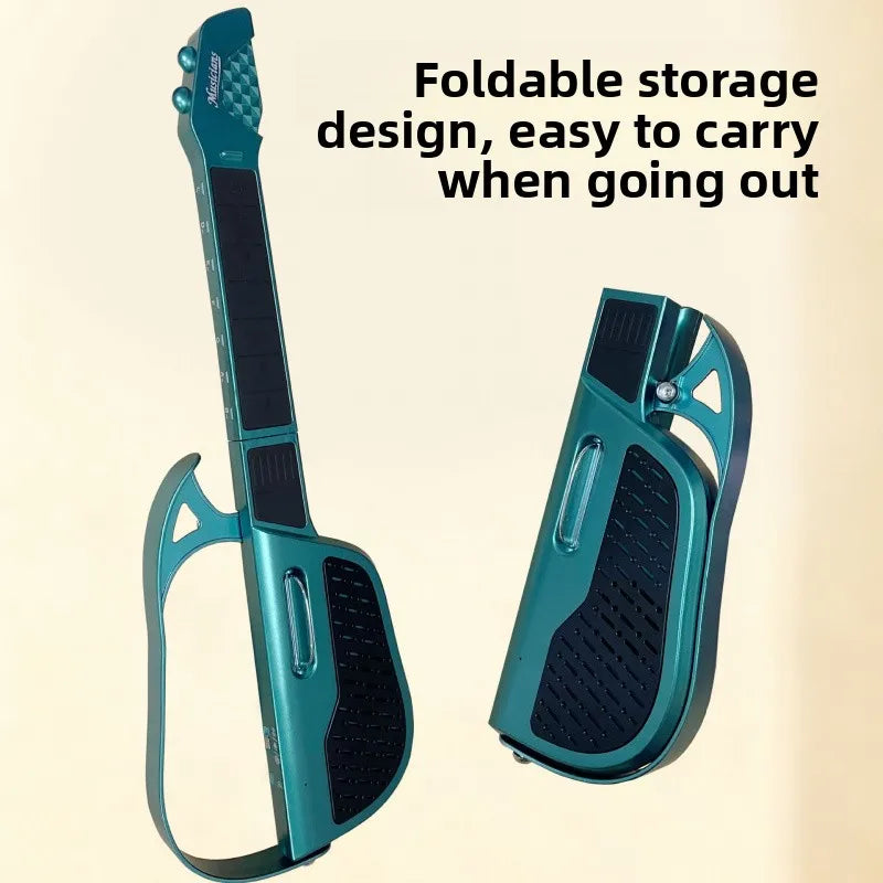 Smart Stringless Guitar Automatic Transmission Foldable Music Enlightenment Instrument Kid Musical Toy For Beginner Entry Level