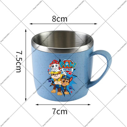Paw Patrol Portable Stainless Steel Coffee Mug Chase Skye Cartoon Anime Pattern Printed Water Cup Household Couples Milk Cups